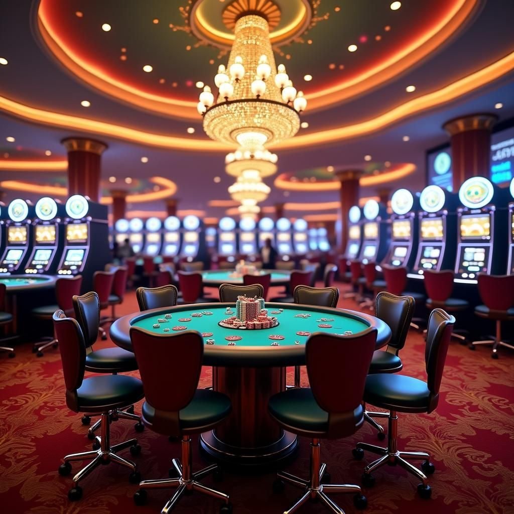European roulette wheel and betting cloth